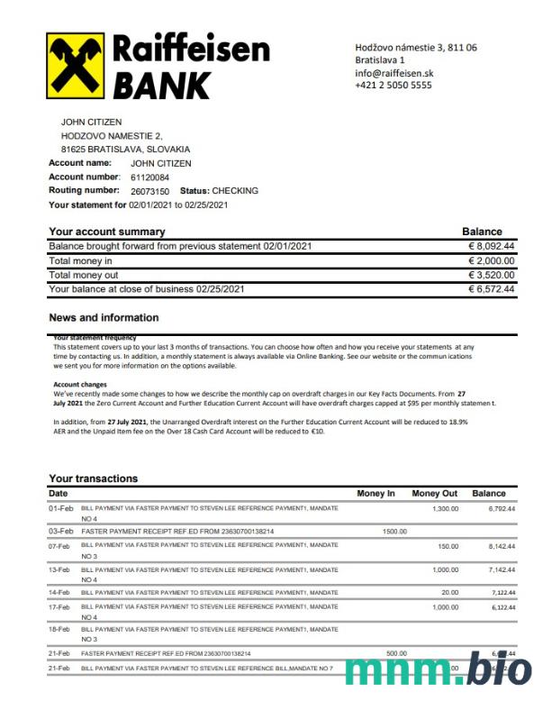 Singapur HSBC word pdf